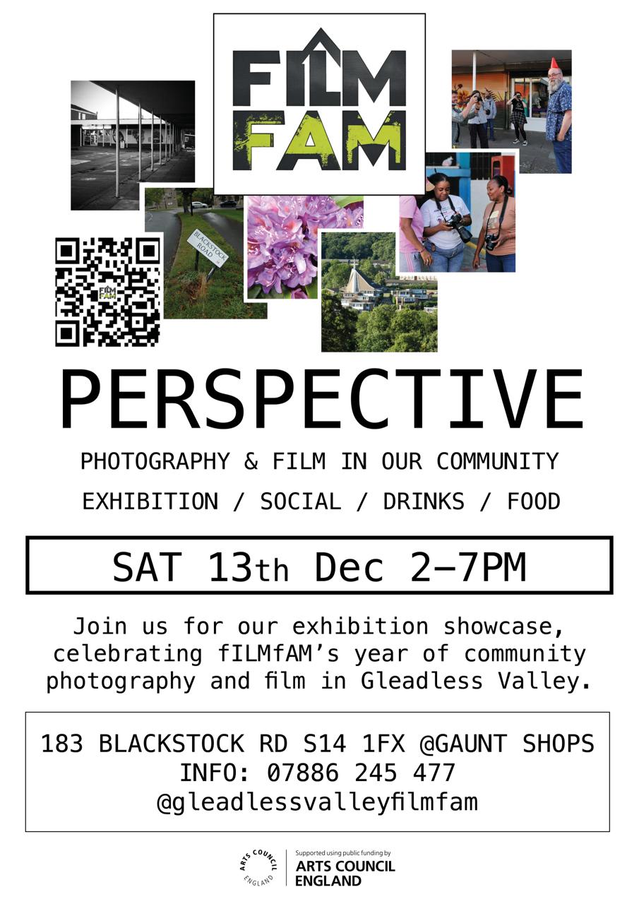 Perspective - a fILMfAM exhibition in Gleadless Valley - Sat 13th Dec 2-7pm